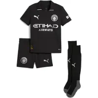 Puma Manchester City 25/26 Away Minikit Kids, Clothing, Black, 3-4Y