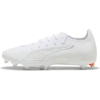 Puma ULTRA 6 PRO FG/AG Football Boots Unisex, Shoes, White, 44
