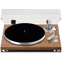 Teac TN-400BT-X, Bæltedrevet pladespiller, Vejledning, Sort, Valnød, Aluminium, 33,45,78 rpm, MM-type (VM-type)
