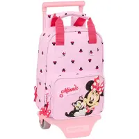 Safta Mini With Wheels Minnie Mouse Naive Rygsæk Med Hjul