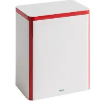 HAY Tin Container opbevaringskrukke large Off white-red