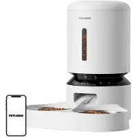 Petlibro Granary Camera Food Dispenser with Double Bowl 5L White