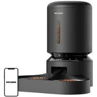 Petlibro Granary kamera-foderautomat med dobbeltskål, 5L (sort)