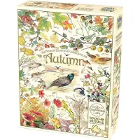 Cobble Hill 1000 Piece Puzzle - Country Diary: Autumn - Prøveplakat inkluderet