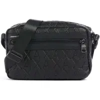 Armani Exchange Skuldertaske 'LIAM' sort