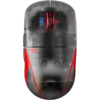 Pulsar X2 v3 Mini Wireless - T1 Limited Edition - Gaming Mus - Optisk - 5 knapper - Rød