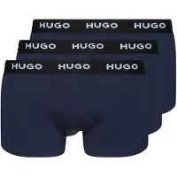 HUGO Boksershorts navy / sort / hvid