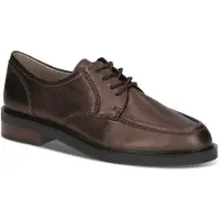 Caprice Low shoes, brown, made of Leather with Block heel, Size 40