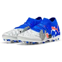 Puma Future 8 Match MG Forever - Hvid/Blå/Grå/Sort/Rød LIMITED EDITION - Multi Ground (MG), størrelse 44