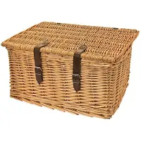 BRN Maxi Natural Lid Kurv