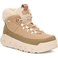 Ugg - Støvler og ankelstøvler dame - W Terretrail Cozy Lace Sand til UnisexUld - Størrelse 40 - Beige