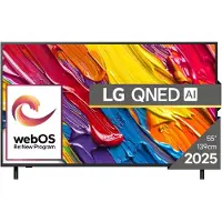 LG QNED84, 139,7 cm (55), 3840 x 2160 pixel, QNED, Smart TV, Wi-Fi, Sort