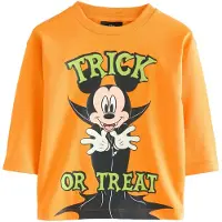 Next Shirts 'Mickey Mouse' beige / gul / orange / sort