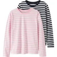 TWO SOON Bluser & t-shirts natblå / pink / lys pink / hvid