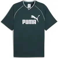 Puma Essentials Football Jersey Men, Clothing, Green Terrain, M