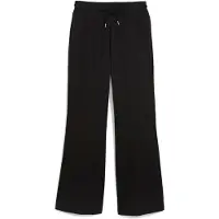 Puma HER Comfort High-Waist Straight Pants Women, Clothing, Black, XL