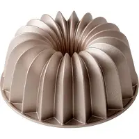 Blomsterberg bundt-kageform slice 24x10 cm Rose gold