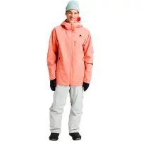 Burton - Skijakker - M Reserve 2L Jacket Sunrise Coral til UnisexUld - Størrelse M - Lyserød