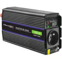 Qoltec Monolith 1200 MS Wave spændingsomformer | 12V til 230V | 600/1200W | USB