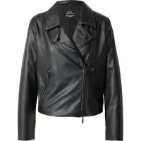 Armani Exchange A|X Armani Exchangetil kvinder. XW001433AF16618UC001 Eco-læderjakke sort (L), Casual, Polyester