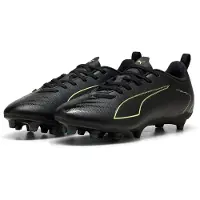 Puma Ultra 6 Play FG/AG Eclipse - Sort/Grøn/Grøn Børn, størrelse 38