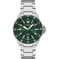 Giorgio Armani Analogt ur gran / sølv