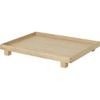 Ferm Living Bon træbakke large Eg