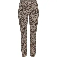 LASCANA Leggings lysebrun / sort