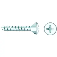 Seachoice Skrue Med Ovalt Hoved 203.20 Mm 50 Enheder