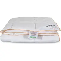 Borg Living Sommerdyne 200x200 cm - Dobbeltdyne - Dyne med moskusdun - let og luftig sommerdyne dobbelt