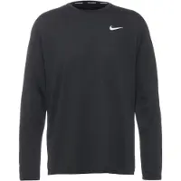 Nike Løbetrøje Dri-FIT UV Miler L/S - Sort/Sølv, størrelse XX-Large