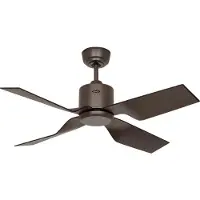 CasaFan ECO VENTOS IP44 102 BZ-BZ WiFi Flügel bronze Loftsventilator 25 W (Ø x H) 102 cm x 435 mm Bronze med fjernbetjening, Timer, Vinterdrift, App-styret