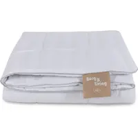 Borg Livinig Silkedyne - Helårs temperaturregulerende - 100% mulberry silkefyld - 140x200 cm - Borg Living