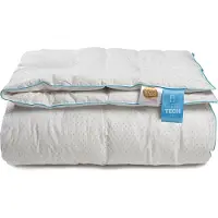 SLEEP TECH Helårsdyne - Moskusdundyne med klasse 1 moskusdun - 140x220 cm - By Borg Air flow dundyne