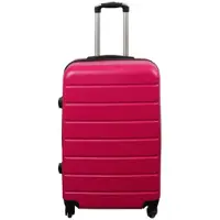 Borg Living Kuffert - Hardcase kuffert - Str. Medium - Pink - Praktisk rejsekuffert