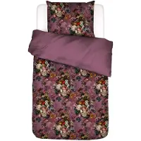 Essenza sengetøj - 140x220 cm - 100% bomuldssatin sengesæt - Karli Purple Tulip sengelinned