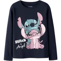 TWO SOON Bluser & t-shirts 'Stitch' navy / turkis / lyserød / pudder