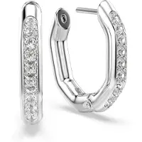 Swarovski Ørering 'Dextera' sølv / transparent