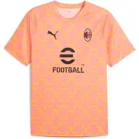 Puma Ac Milan 25/26 Før Kampen T-shirt Med Korte ærmer