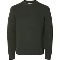 Selected Pullover 'SLHDANE' mørkegrøn