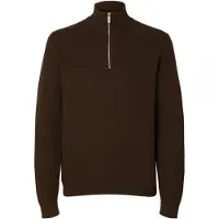 Selected Dane Halv Lynlås Sweater