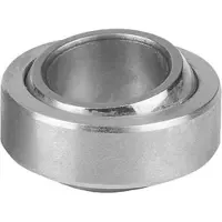 Heinrich Kipp Sfærisk ledleje serie K, D: 10H7 D1: 21H7 Rustfrit stål 1.4571, Materiale: PTFE