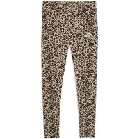 Puma Essentials Animal Print Leggings Women, Clothing, Toasted Almond, XS