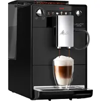 Melitta Series 600 F300-100 Latticia OT - Automatisk kaffemaskine med mælkeskummer - sort
