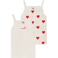 Petit Bateau Overdel rød / hvid