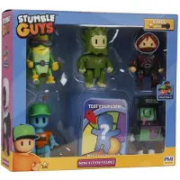 P.M.I Kids World Figurka P.M.I STUMBLE GUYS S2 MINI ACTION FIGURES - 6 PACK DELUXE BOX VER.A