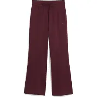 Puma HER Comfort High-Waist Straight Pants Women, Clothing, Ruby Shimmer, XL