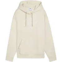 Puma Essentials Script Comfort Hoodie Women, Clothing, Alpine Snow, XL