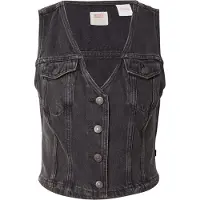 Levi's Vest 'Bella Denim Corset' black denim