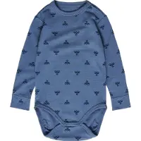 Hummel Body l/æ - Uld - hmlBambo - Bering Sea - - 56 - Body L/Æ